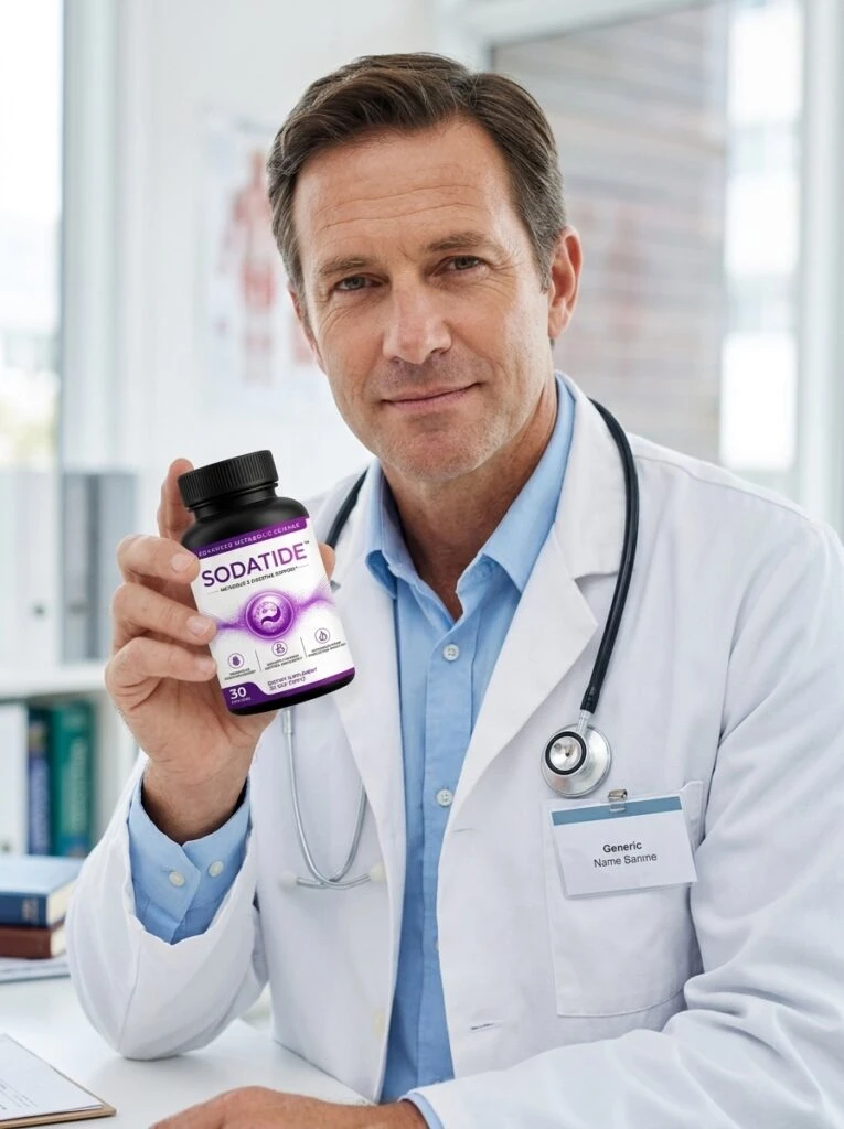 Doctor Recommending Sodatide Supplement