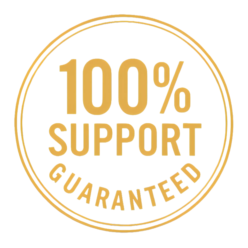100% Satisfaction 60-Day Money Back Guarantee
